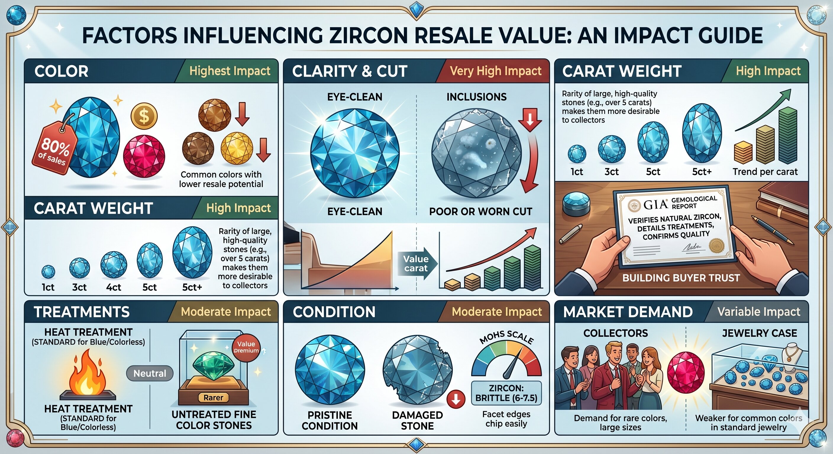 factors influencing zircon resale value